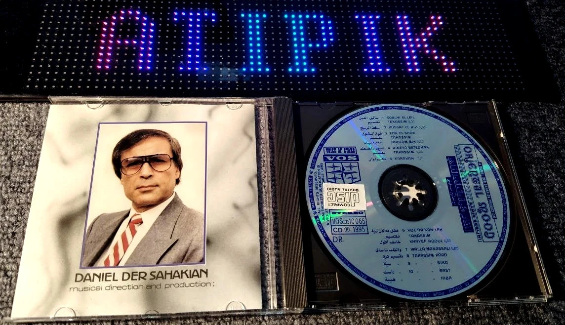 🎶🌙 Samir Seblini - Oriental Mood Vol.2 - CD Nay Rare 1995 - Liban 🏆 – photo 3